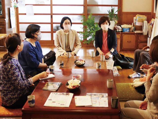 裏金許さぬ党を大きく―白川・浜川比例候補ら集い