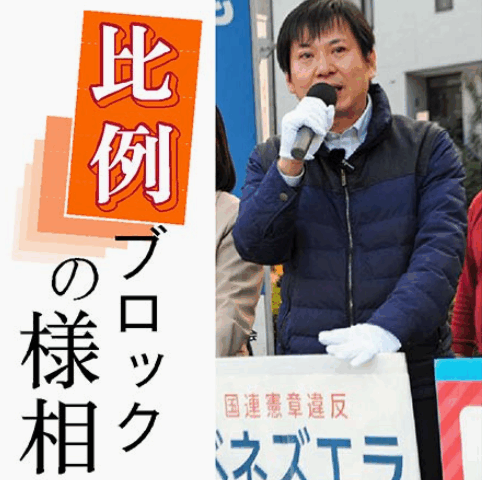 比例ブロックの様相　四国ブロック（定数６）